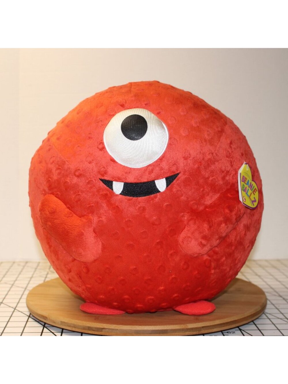 Ty Beanie Ballz Muno Yo Gabba Gabba Plush Large 12" Mint Tags MPN 38962 Retired